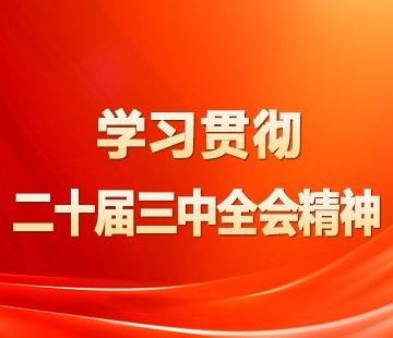 学习贯彻二十届三中全会精神